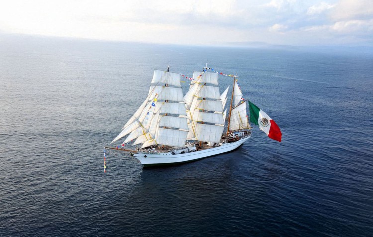 Bilde til saken Cuauhtémoc uteblir fra Tall Ships Races 2025